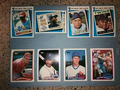 1989 TOPPS BASEBALL CARDS YOU CHOOSE 546-792 MLB CARD FREE SHIPPING - Image 1 of 4