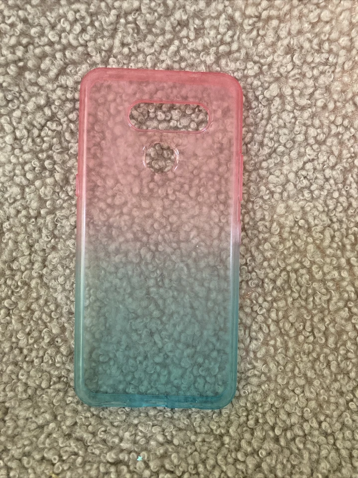 LG K50S - Funda Teléfono - Rosa Azul Ombré Foto 1 de 3