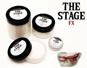 THE STAGE FX SCAR WAX Halloween FX Mould Nose Putty Fake Wounds Blood Zombie - Picture 1 of 2