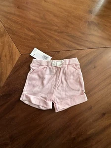 PETIT BATEAU BNWT Pale Pink Shorts Age 12 Months - Picture 1 of 2