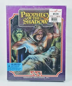 SEALED SSI Prophecy of the Shadow MS-DOS 3.5" Floppy Big Box PC 1992 RARE - Picture 1 of 9