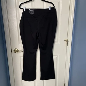 Simply Vera VeraWang Pants Womens XXL Black Slimming Pull On Bootcut NWT - Picture 1 of 5