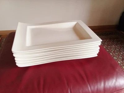 Villeroy & Boch 8 Speiseteller New Wave Neuwertig - Bild 1 von 4