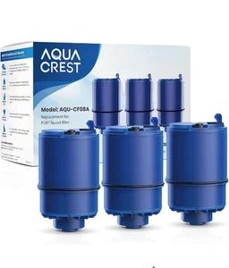 3 Pk.AQUA CREST Faucet Filter Replacement for All PUR®Plus, NSF 42 Certified-New - Picture 1 of 9