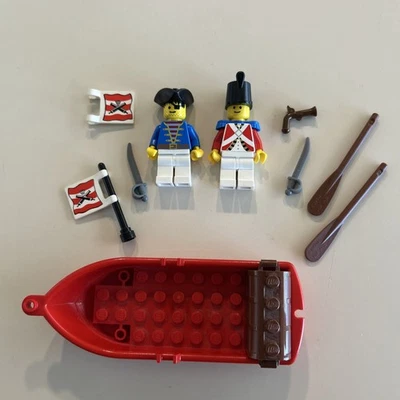 LEGO Pirates Minifigures Lot with Imperial Guard & Rowboat - Image 1 of 3