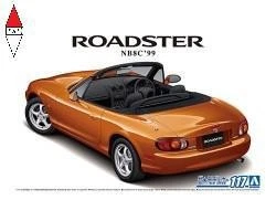 AOSHIMA 1/24 MAZDA NB8C ROADSTER RS 1999 - Immagine 1 di 4