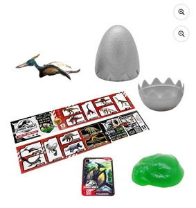 Jurassic World Rebirth Captivz Build N Battle Pteranodon w/ Card, Slime, an Egg - Picture 1 of 4