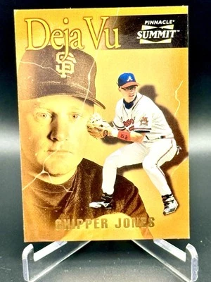 1996 Pinnacle Deja Vu Chipper Jones & Matt Williams #161. Atlanta Braves  - Image 1 of 2