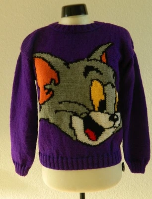 Pullover, Handarbeit: Kinderpullover ca. Gr. 152/158 Acryl - Bild 1 von 3