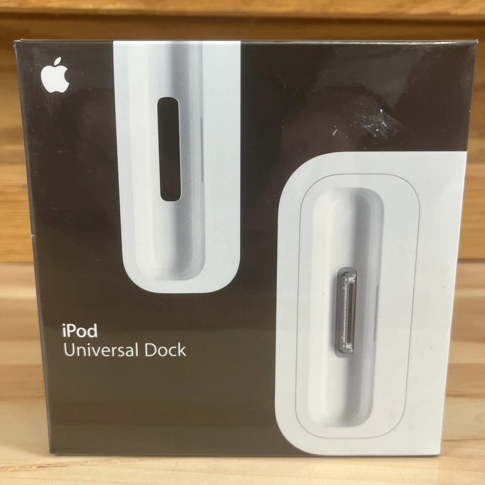 Base Universal Apple iPod con Adaptadores 30 Pines Vintage iPod Accesorio Clásico Foto 1 de 4