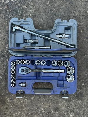 Blue-Point 26-pc 1/2" Drive Metric General Service Set 326MBPGSS - - Image 1 of 4