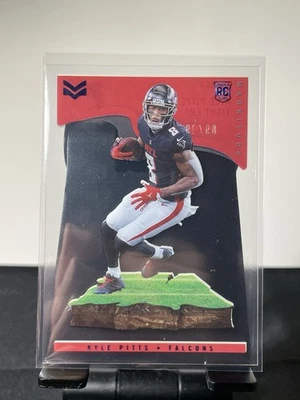 2021 Panini Chronicles Football Kyle Pitts Magnitude Purple /99 Rookie - Image 1 of 3