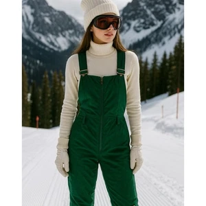 Bogner Vintage Retro grün Gorpcore Salopettes Skilatz Winter Schneeanzug Gr. 36 - Bild 1 von 19