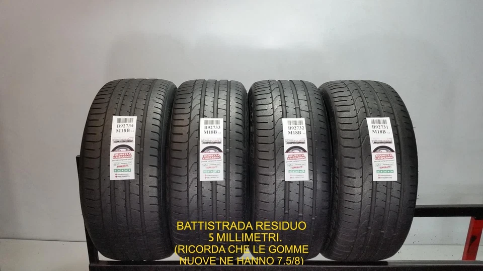 Gommes Usées 245/35R20 91Y Pirelli P Zero Pneumatiques Usés B92734 - Photo 1/1