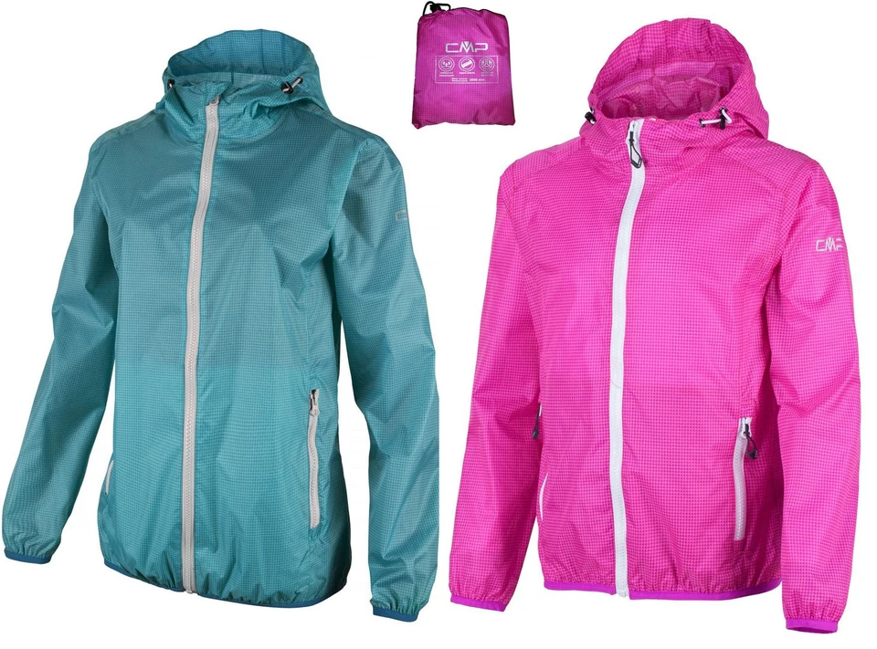 CMP Mädchen Regenjacke  im Beutel handlich verpackt Gr. 104 und 116 - Bild 1 von 1