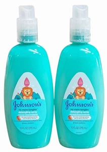 2 Pack Johnson's Baby No More Tangles Detangling Spray 10 FL Ounce Each - Picture 1 of 2