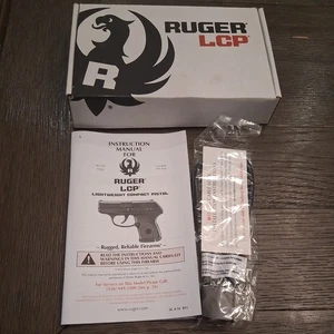 Ruger LCP 380 Empty BOX #03701 with MANUAL and LOCK and KEY - Picture 1 of 11