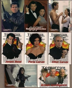 JAMES BOND 007 DOMANI MAI MUORE IW 1997 SET BASE 90 CARTE COMPLETO PIERCE BROSNAN - Foto 1 di 1