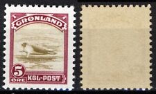 Greenland 1945, 5ø Harp Seal, New York issue MNH, Mi 9