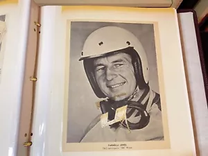 Vintage PARNELLI JONES photo with autograph - 8x10 INDY CAR RACE DRIVER photo - Picture 1 of 1