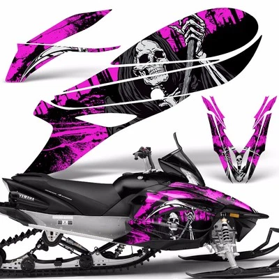 Snowmobile Graphic Decals Stickers For Yamaha Apex 2011-2018 REAPER2 PK - Image 1 of 3