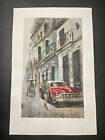Serigraph By Belen Cobaleda. Untitled. Signed By The Artist. Spain