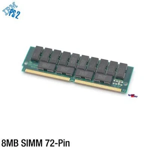 SIMM 8MB RAM 1x8MB 72-PIN 8 MB For IBM Personal Computer /2 PS/2 57 486SLC - Picture 1 of 1