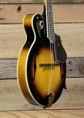 Mandolina Washburn M3SWK-D-U F Style Tobacco Sunburst con estuche Foto 1 de 4
