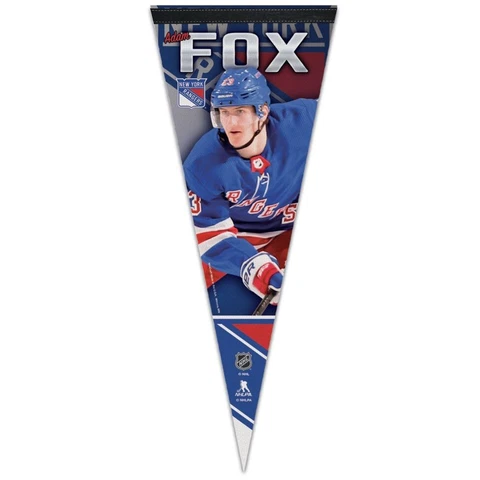 ADAM FOX NEW YORK RANGERS PREMIUM QUALITY PENNANT 12"X30" BANNER NHL Cover