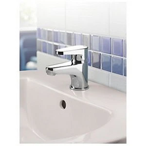 Bristan Quest Bathroom Basin Mono Mixer Tap with Click Waste Model No: QST BAS C - Picture 1 of 2