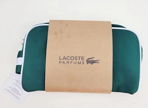 Lacoste Parfume  Forest Green Tolietry Bag New With Tags - Picture 1 of 7