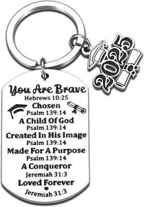 Graduation Announcements 2025, Class of 2025 Keychain, Graduation Gifts for Her - Picture 1 of 6