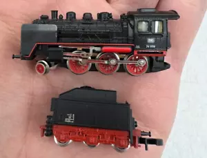 Marklin Mini Club Z Scale 8803 / DB 24-058 2-6-0 Steam Locomotive w/ Tender - Picture 1 of 13