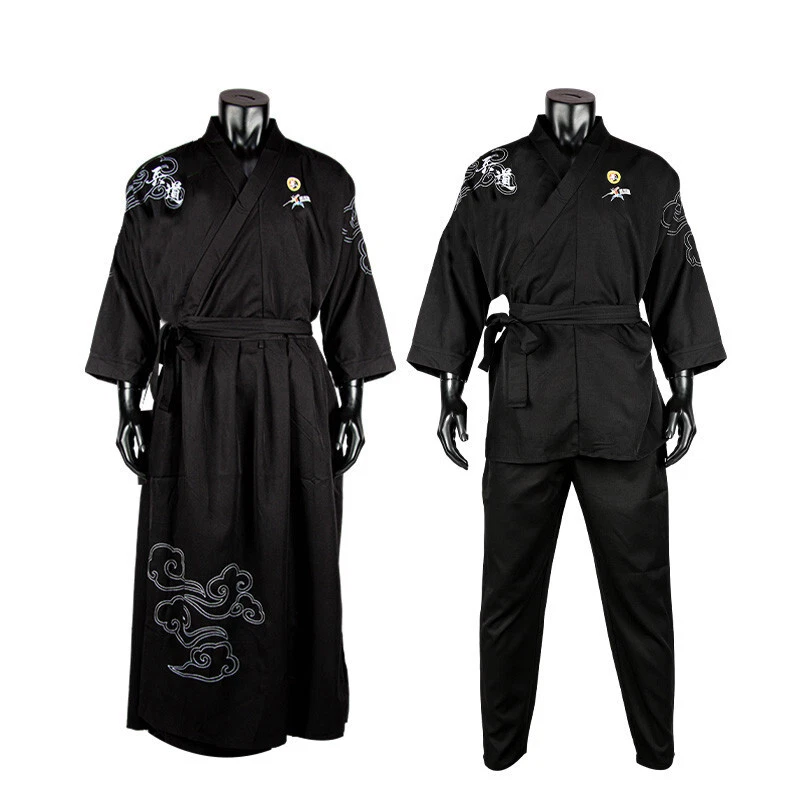 3PCS Martial Arts Kung Fu Uniform  Wushu Bingdao Suit Jeet Kune Do Suit Clouds - Image 1 of 4