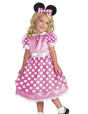 Disguise Toddler Disney Junior Minnie Mouse Halloween Costume Sz 2T Small NEW - Image 1 of 4