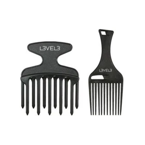 Hair Pick Comb Set Glides Through Hair Easily Professional Salon Quality Rounded - Picture 1 of 4