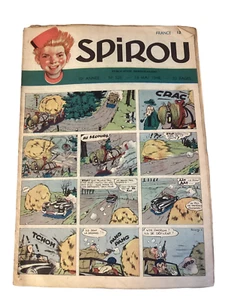 ANCIENNE REVUE SPIROU VINTAGE BANDE DESSINÉE LIVRE PAS LUCKY LUKE ASTÉRIX 1948 - Picture 1 of 1