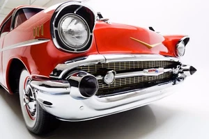 2x Scheinwerfer Chevrolet Bel Air Bj 53-57 Umrüstscheinwerfer Umrüstung BelAir - Bild 1 von 3