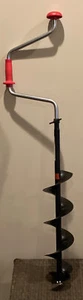 StrikeMaster LD-6 Mora 2 Piece Hand Ice Auger 6” 1996 Lightly Used At All Red - Picture 1 of 9