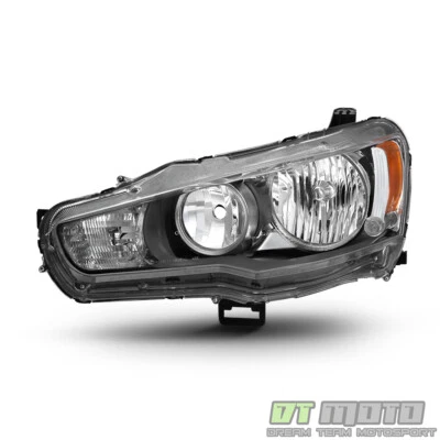 2008-2017 Mitsubishi Lancer EVO X Headlight Headlamp Replacement LH Driver Side - Image 1 of 4