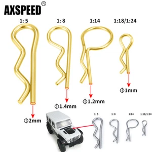 AXSPEED 30/50Stk für RC 1/5 1/8 1/14 1/18 1/24 auto Car Shell Body R Clip Stifte - Bild 1 von 12