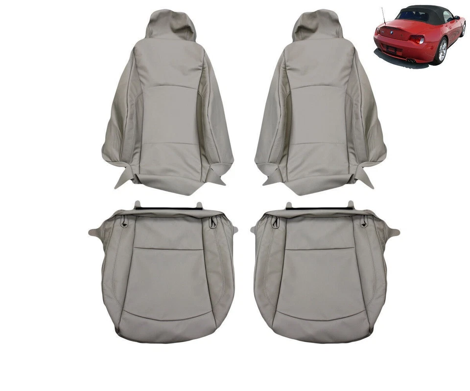 Fundas de asiento de cuero para BMW Z4 2003-2008 de repuesto Foto 1 de 1