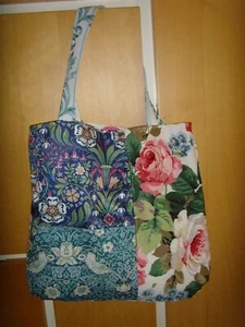 BOHO BEUTELTASCHE 16 Zoll MOLLY MORRIS ART DECO STRAWBERRY THIEF CHELSEA GEFÜTTERT - Bild 1 von 3