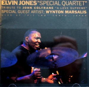 Elvin Jones Special Quartet - Featuring Wynton Marsalis, Live At Pitt. - CD, VG - Picture 1 of 2