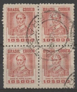 Nr.: 75817 - BRASILIEN - EIN ALTER 4ER-BLOCK - GEBRAUCHT!! - Bild 1 von 1
