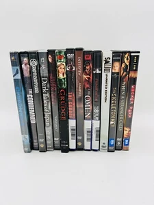 14 Horror Movies Lot The Grudge Saw Dark Tales Of Japan The Omen Reincarnation + - Picture 1 of 7