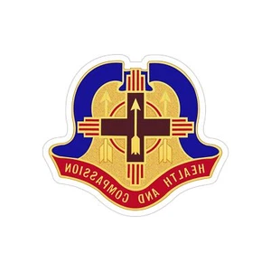 Hospital Sandia Base (U.S. Army) REVERSE PRINT Transparent STICKER - Picture 1 of 16
