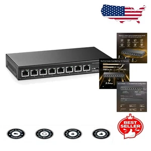 High-Speed 8-Port 2.5G Managed Switch with 10G Uplink for Enhanced Connectivity - Picture 1 of 11