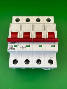 Dorman Smith AV4100 100A 4 Pole 3 Phase Main Switch Isolator - Picture 1 of 4