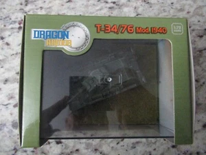 Dragon Armor #60134 Tanque Ruso Segunda Guerra Mundial T-34/76 Mod. 1940 frente oriental 1941 1/72 - Imagen 1 de 3
